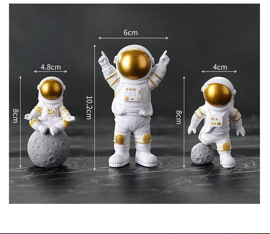 Astronaut Spaceman Statue Ornament Home Office Decors